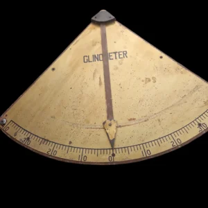 Vintage Brass Ship Clinometer